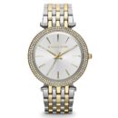 Michael Kors Ladies Darci Silver Two Tone Watch - MK3215